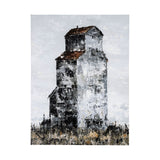 Abandoned Grain Elevator I by Mercana Studio a Hand Embellished Textured Canvas by Mercana at Eve Furniture