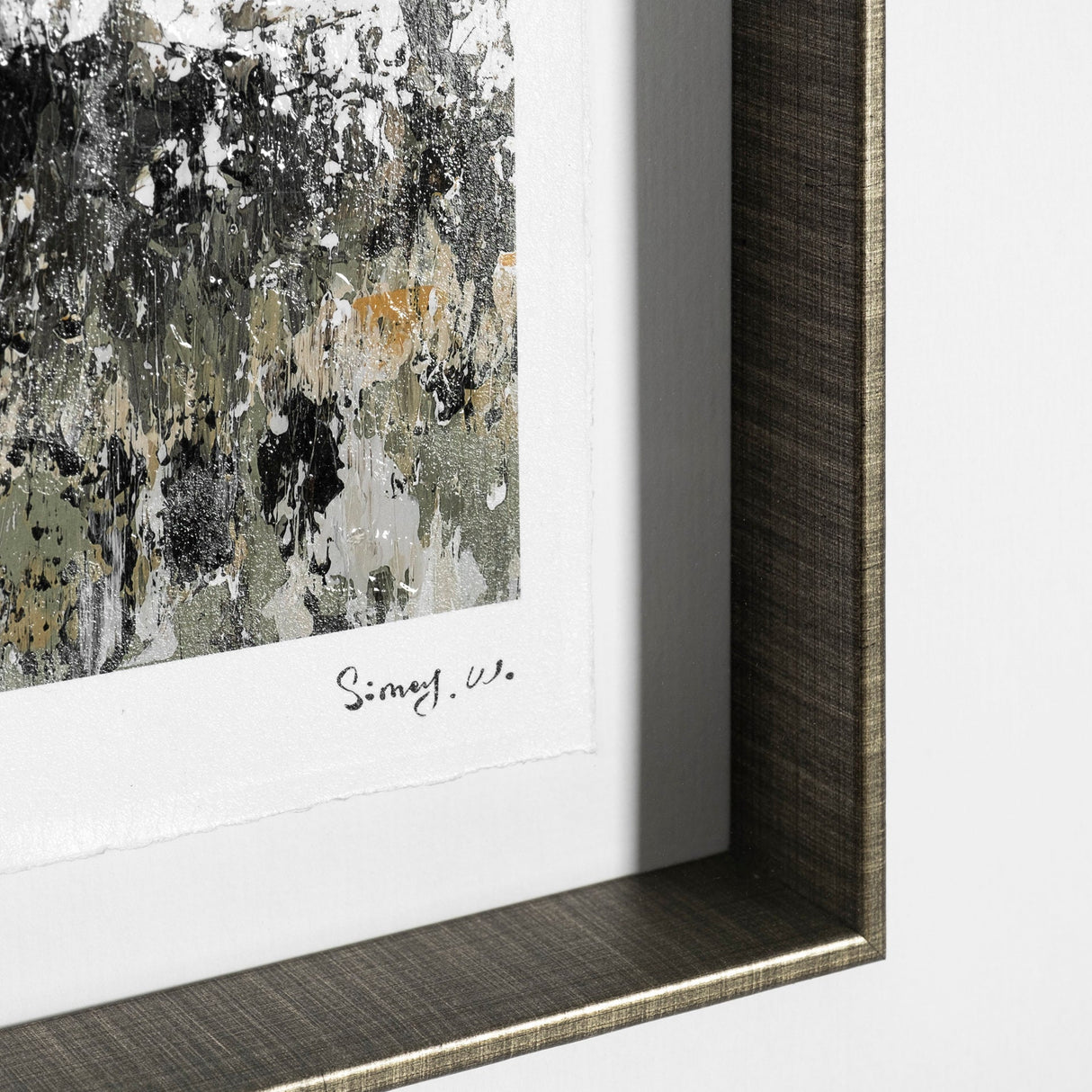 Abandoned Grain Elevator I by Mercana Studio Hand Embellished Framed Art Print Matted under Glass by Mercana at Eve Furniture