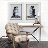 Abandoned Grain Elevator II by Mercana Studio Hand Embelished Framed Art Print Matted under Glass by Mercana at Eve Furniture