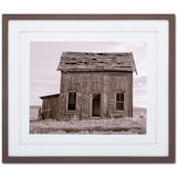 Abandoned Two Story Farm House by Steven Bisig a Framed Photo Art Print Matted under Glass by Mercana at Eve Furniture