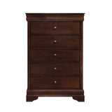 Abbeville Cherry Sleigh Youth Bedroom Set by Homelegance at Eve Furniture