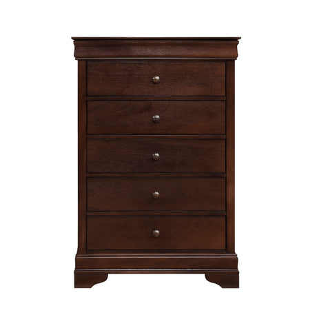 Abbeville Cherry Sleigh Youth Bedroom Set by Homelegance at Eve Furniture