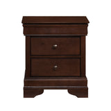 Abbeville Cherry Sleigh Youth Bedroom Set by Homelegance at Eve Furniture