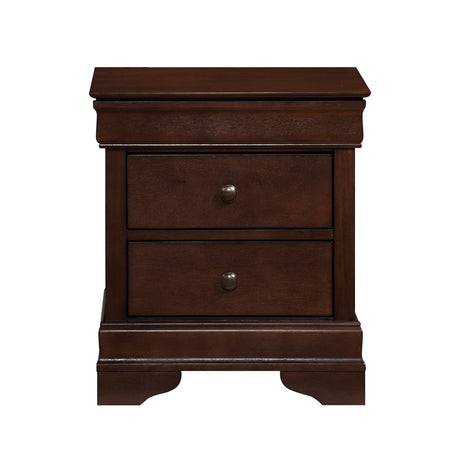 Abbeville Cherry Sleigh Youth Bedroom Set by Homelegance at Eve Furniture