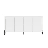 Abbey 66.9" Sideboard in White by Manhattan Comfort at Eve Furniture