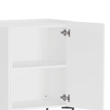 Abbey 66.9" Sideboard in White by Manhattan Comfort at Eve Furniture