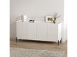 Abbey 66.9" Sideboard in White by Manhattan Comfort at Eve Furniture