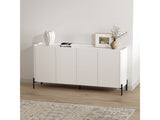 Abbey 66.9" Sideboard in White by Manhattan Comfort at Eve Furniture