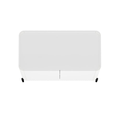 Abbey Accent Cabinet in White by Manhattan Comfort at Eve Furniture