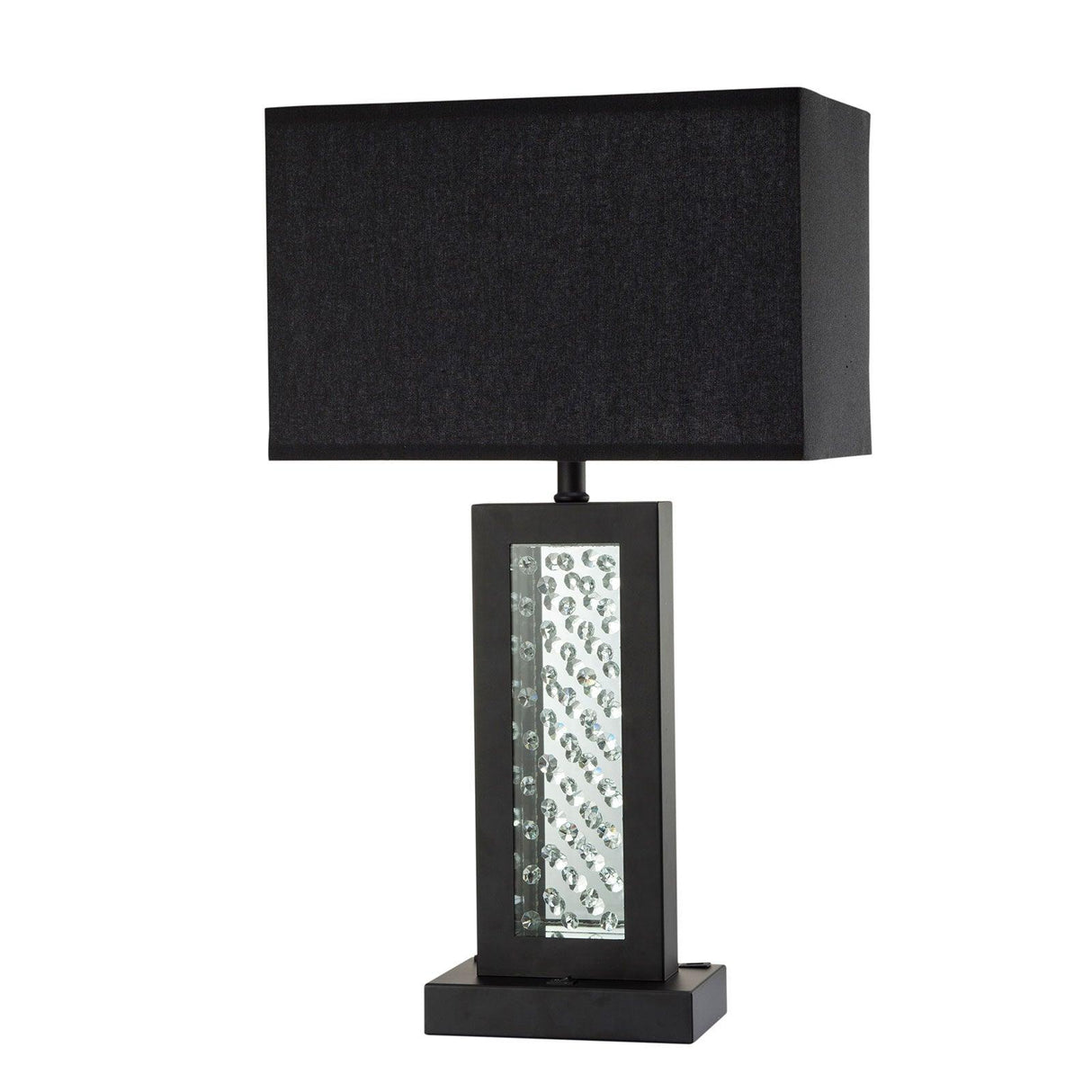 Abbi Black Table Lamp by Furniture of America at Eve Furniture