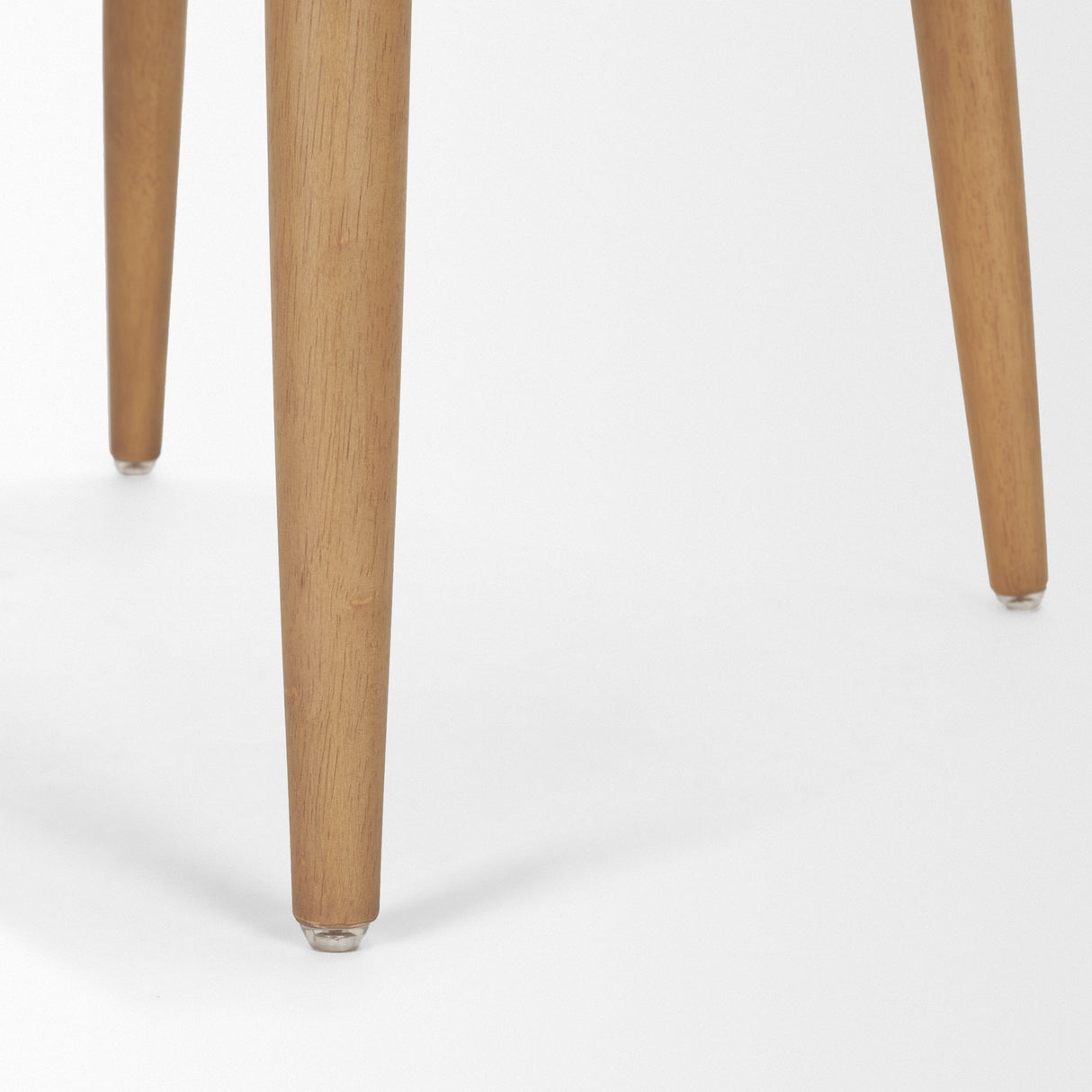 Abbie Curved Back Oatmeal Fabric Dining Side Chair, Set of 2 by Mercana at Eve Furniture