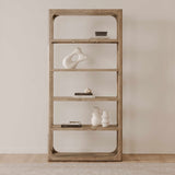 Abbott Brown Bookshelf by MOES at Eve Furniture