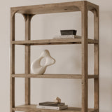 Abbott Brown Bookshelf by MOES at Eve Furniture