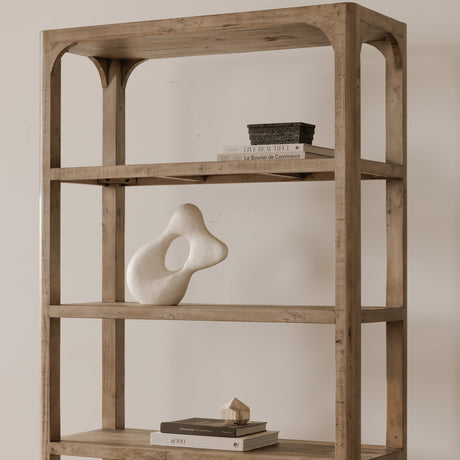 Abbott Brown Bookshelf by MOES at Eve Furniture
