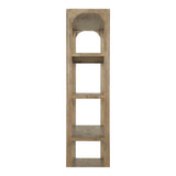 Abbott Brown Bookshelf by Moe's Home at Eve Furniture