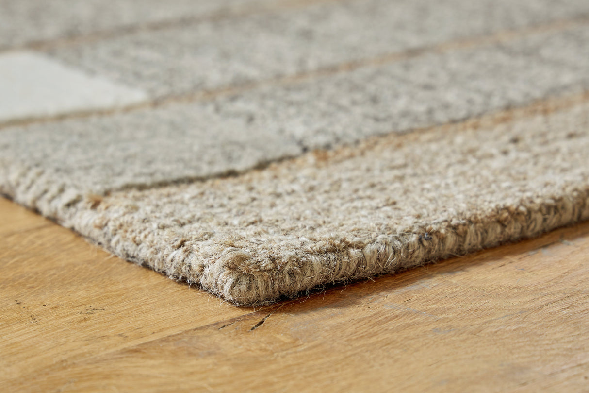 Abbotton Taupe/Gray/Caramel 8' x 10' Rug by Ashley at Eve Furniture