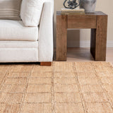 Aberdeen Jute Natural Rug by Classic Home at Eve Furniture