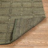 Aberdeen Jute Olive Green Rug by Classic Home at Eve Furniture