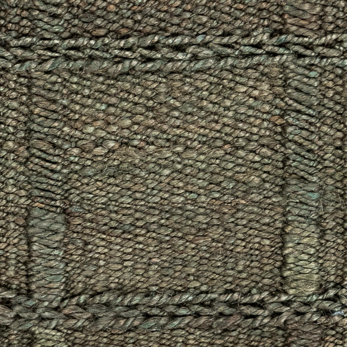 Aberdeen Jute Olive Green Rug by Classic Home at Eve Furniture
