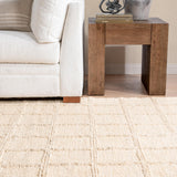 Aberdeen Jute Sand Rug by Classic Home at Eve Furniture