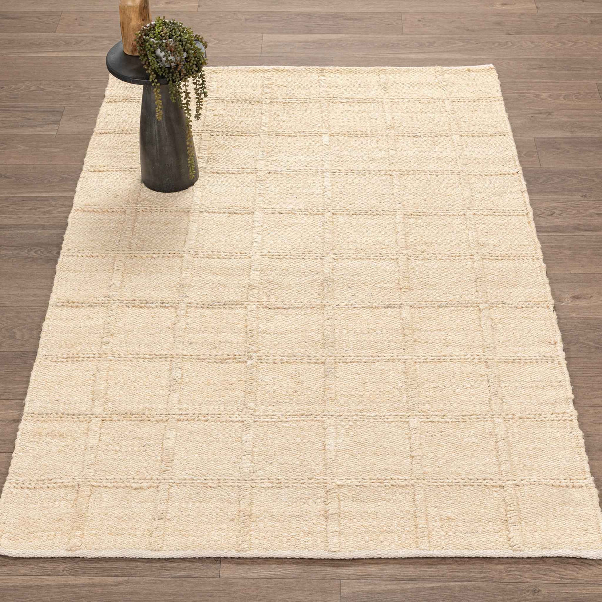 Aberdeen Jute Sand Rug by Classic Home at Eve Furniture