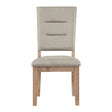 Aberdeen Light Oak Dining Side Chair, Set of 2 by Homelegance at Eve Furniture