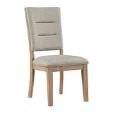 Aberdeen Light Oak Dining Side Chair, Set of 2 by Homelegance at Eve Furniture