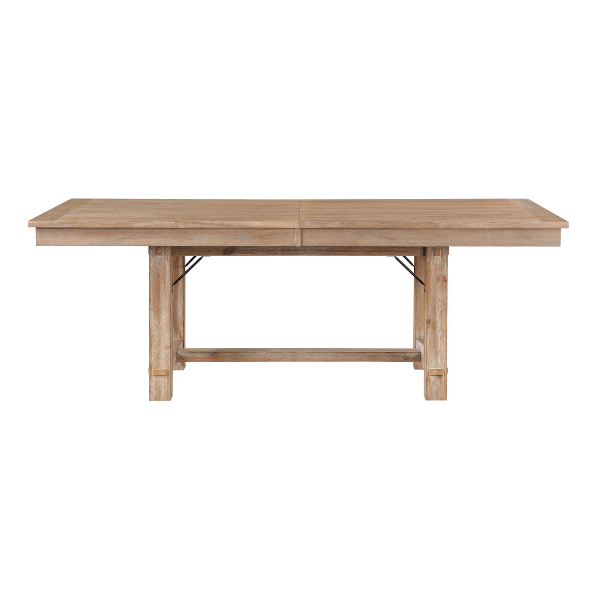 Aberdeen Light Oak Extendable Dining Table by Homelegance at Eve Furniture