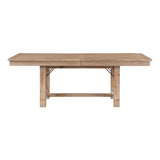 Aberdeen Light Oak Extendable Dining Table by Homelegance at Eve Furniture