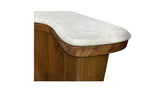 Abi Nesting Coffee Table Beige Cosmos Marble by Moe's Home at Eve Furniture