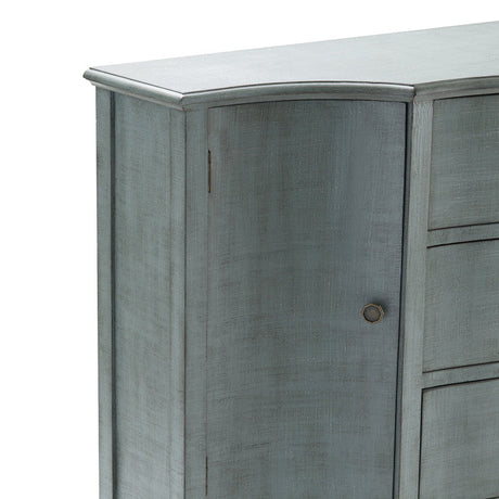 Abigail Blue Sideboard by Crestview at Eve Furniture