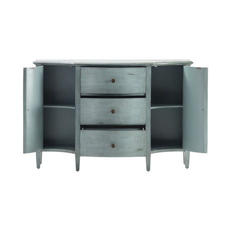 Abigail Blue Sideboard by Crestview at Eve Furniture
