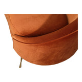 Abigail Chaise Umber by Moe's Home at Eve Furniture