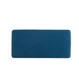 Abigail Double Ottoman Bench in Blue by Manhattan Comfort at Eve Furniture