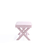 Abigail Double Ottoman Bench in Pink by Manhattan Comfort at Eve Furniture
