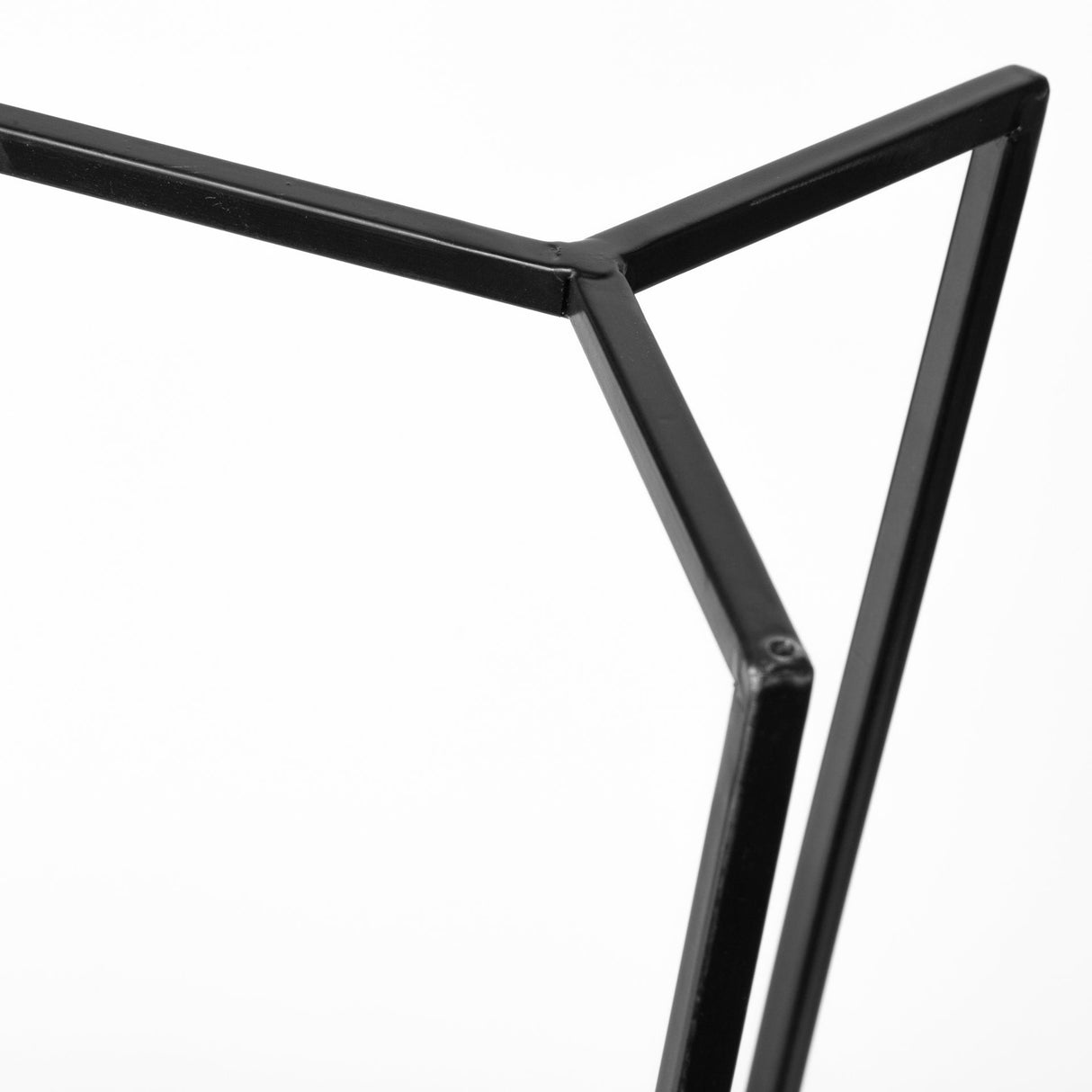 Abigail I Large Gunmetal Gray Metal Table Candle Holder by Mercana at Eve Furniture