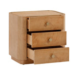 Abigail Natural Birdseye Maple Nightstand by TOV Furniture at Eve Furniture