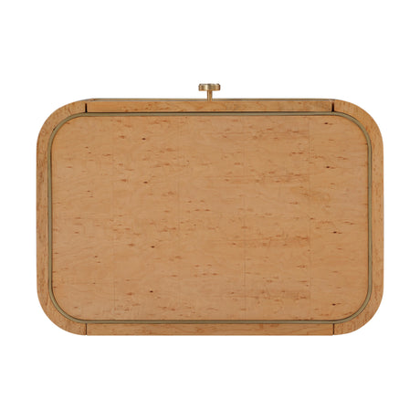 Abigail Natural Birdseye Maple Nightstand by TOV Furniture at Eve Furniture