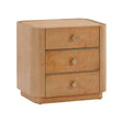 Abigail Natural Birdseye Maple Nightstand by TOV Furniture at Eve Furniture