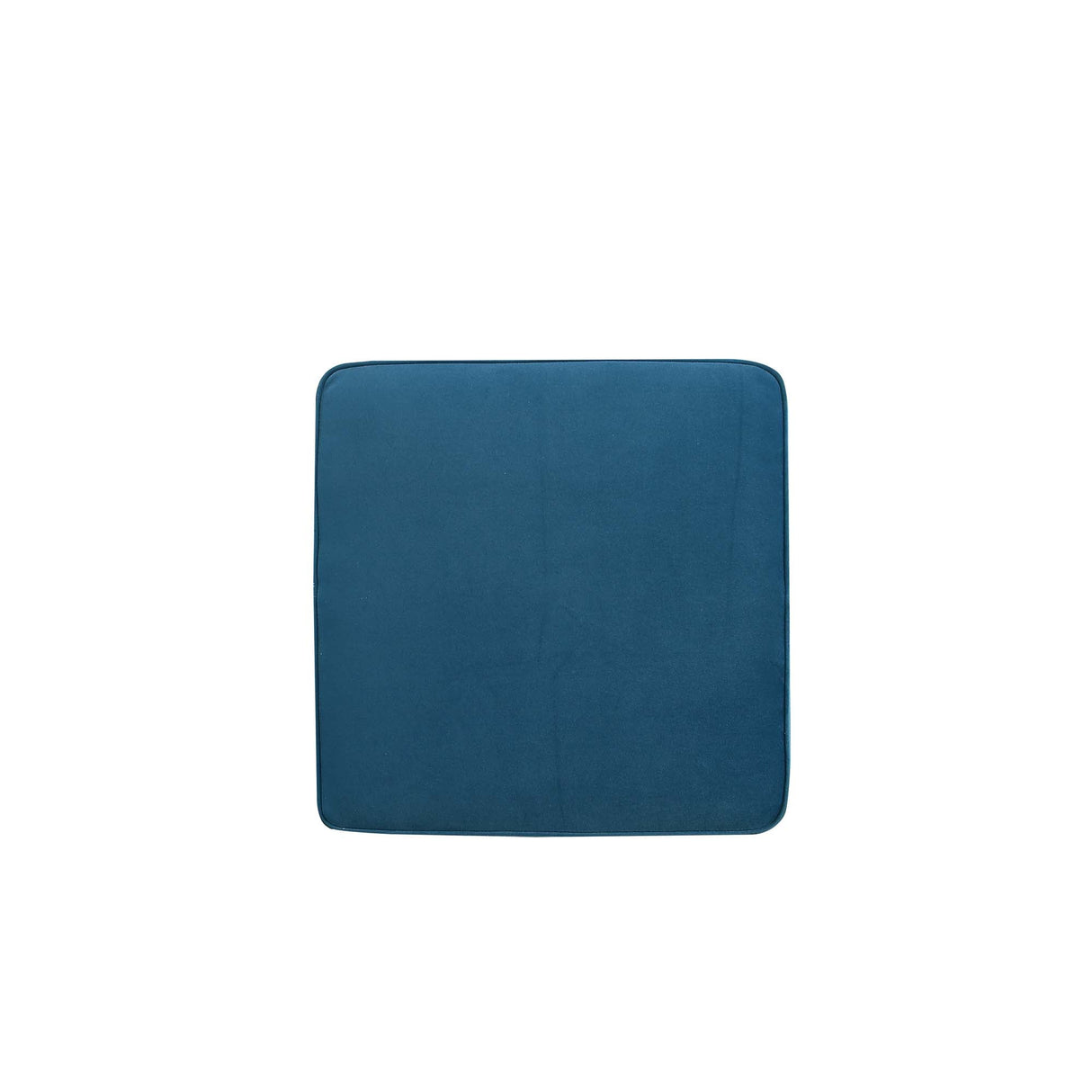 Abigail Single Ottoman Bench in Blue by Manhattan Comfort at Eve Furniture