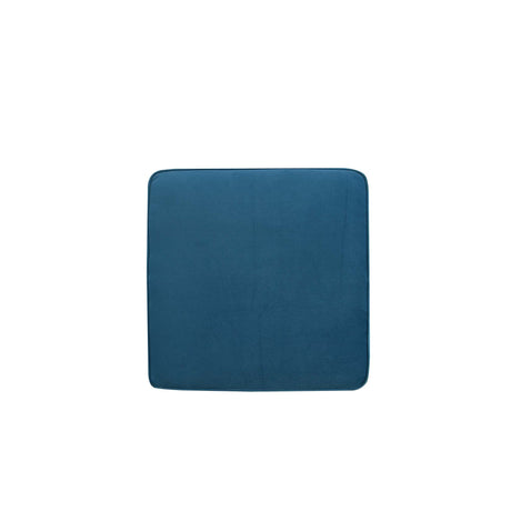 Abigail Single Ottoman Bench in Blue by Manhattan Comfort at Eve Furniture