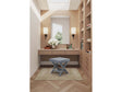 Abigail Single Ottoman Bench in Grey by Manhattan Comfort at Eve Furniture