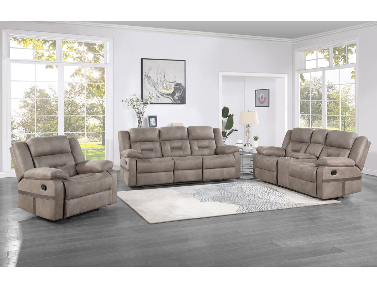 Abilene Manual Recliner, Tan