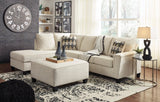 Abinger Natural 2-Piece Left Arm Facing (Left Arm Facing (LAF)) Chaise Sectional by Ashley at Eve Furniture