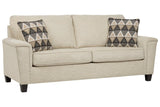 Abinger Natural Queen Sofa Sleeper by Ashley at Eve Furniture