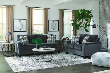 Abinger Smoke Living Room Set by Ashley at Eve Furniture