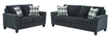 Abinger Smoke Living Room Set by Ashley at Eve Furniture