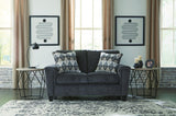 Abinger Smoke Living Room Set by Ashley at Eve Furniture