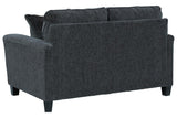 Abinger Smoke Loveseat by Ashley at Eve Furniture