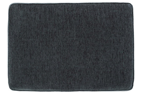 Abinger Smoke Ottoman by Ashley at Eve Furniture